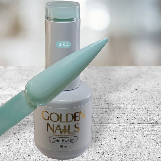 Gel polish 020 verde menta pastel