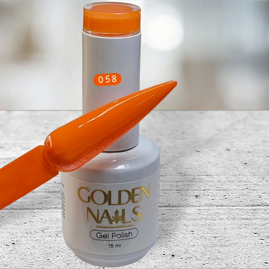 Gel polish naranja naranja 058