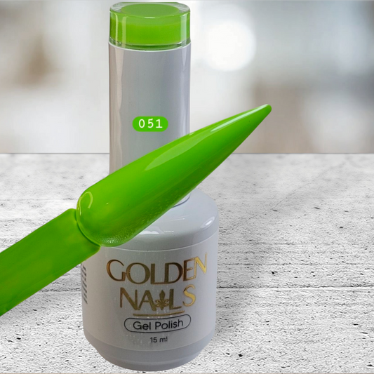Gel polish 051 verde neon