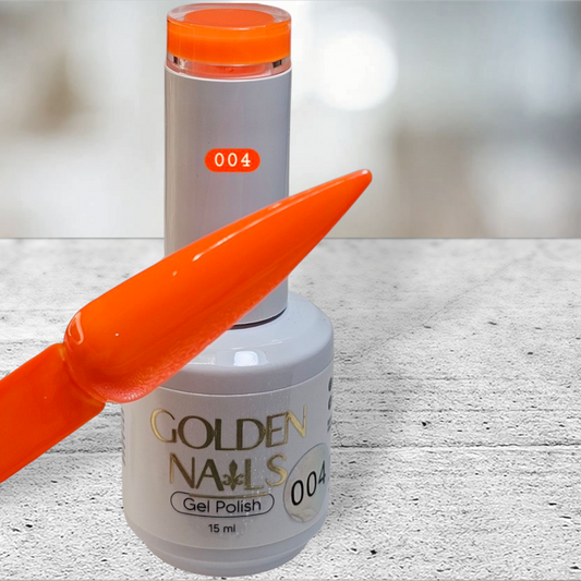 Gel polish naranja neon 004