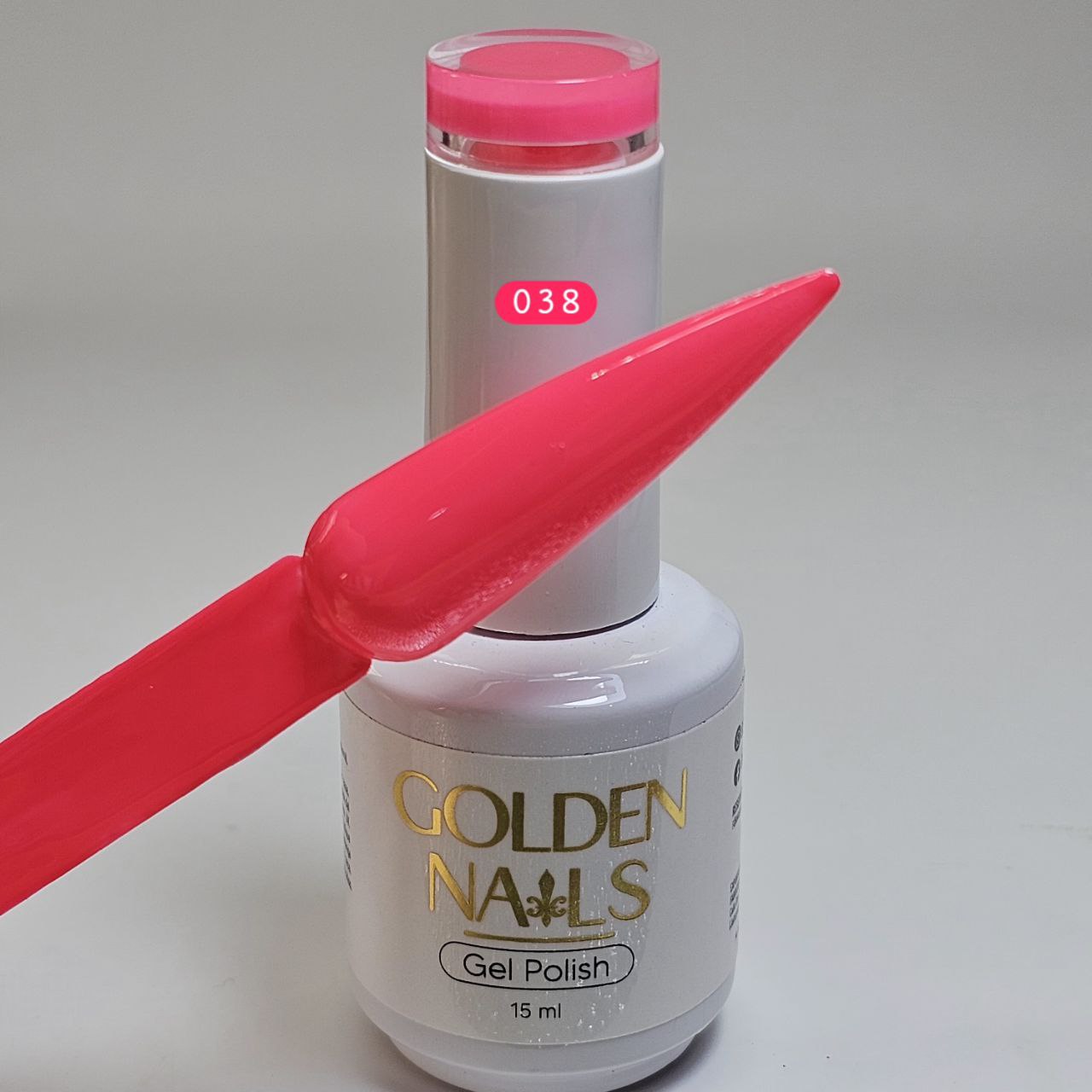 Gel polish rosa neon