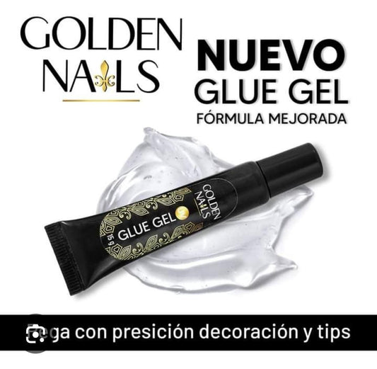 Glue Gel Nails pegamento para cristaleria, bisuteria, soft gel y Relieves