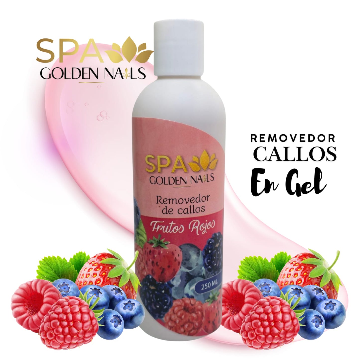 REMOVEDOR DE CALLOS EN GEL FRUTOS ROJOS DE 250ML