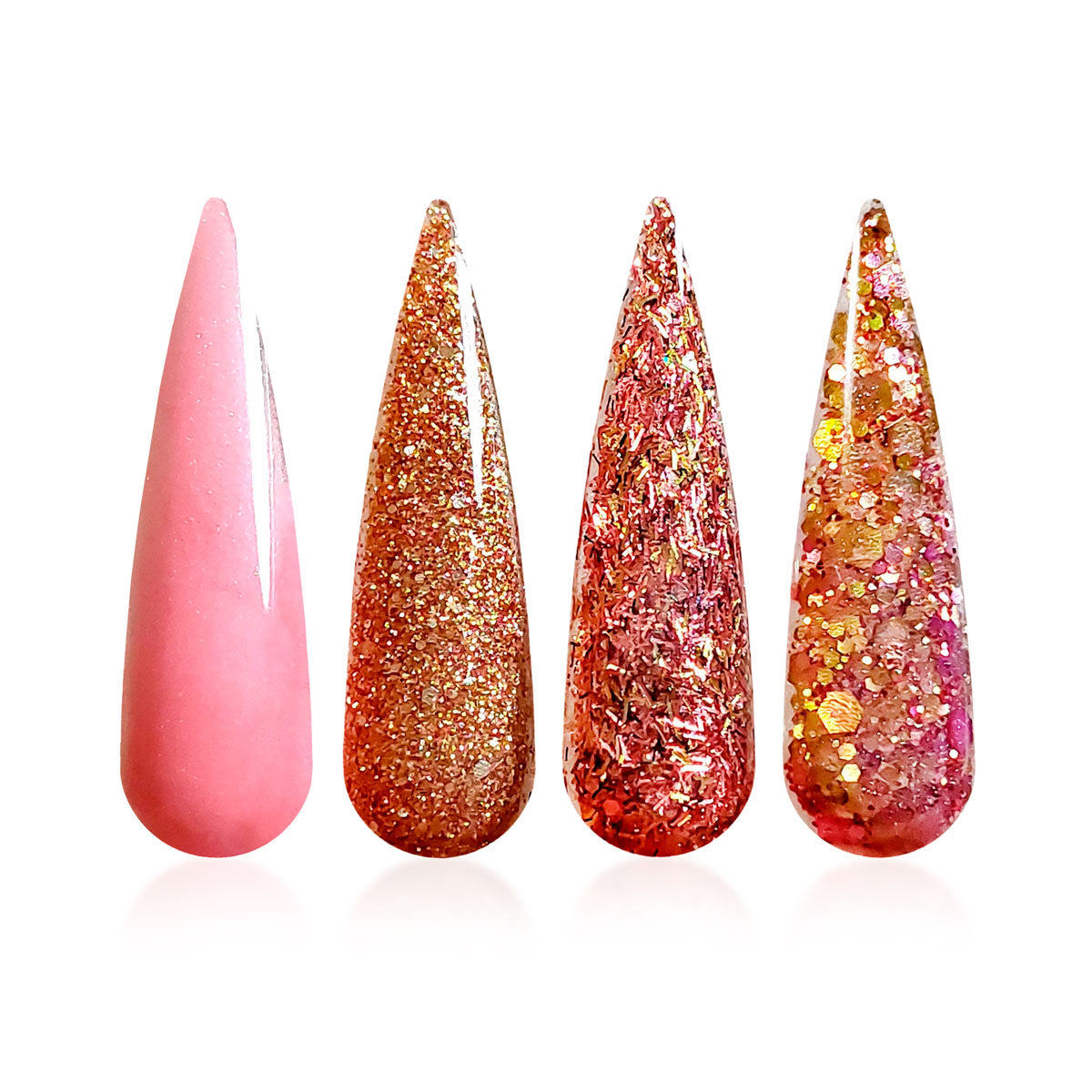 Pink Gold 4pz Colección