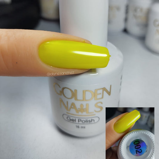 002 Gel Amarillo Neón