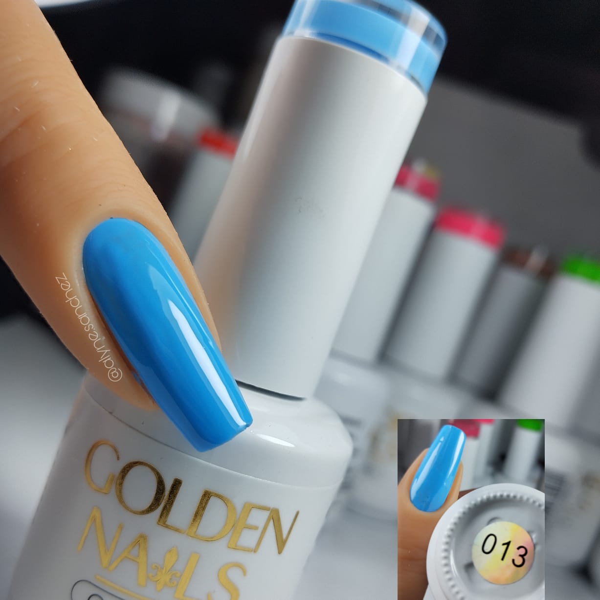 013 Gel Azul