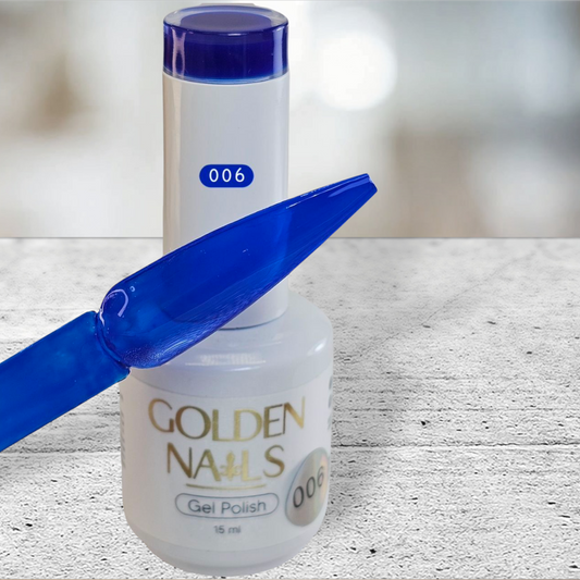 Gel polish azul vitral 006
