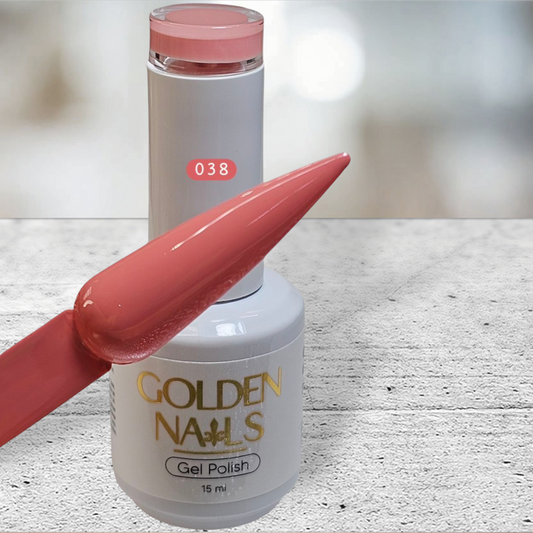 Gel polish salmon 038