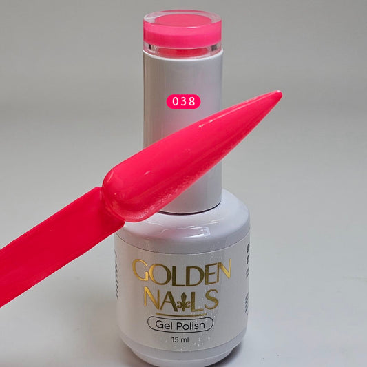 Gel polish rosa neon