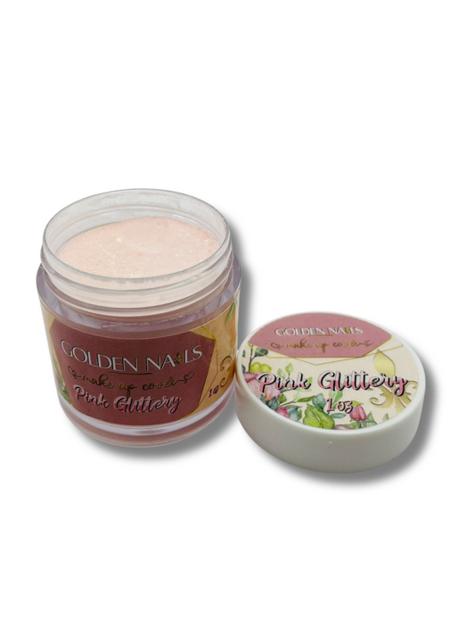 Pink Glittery 1oz