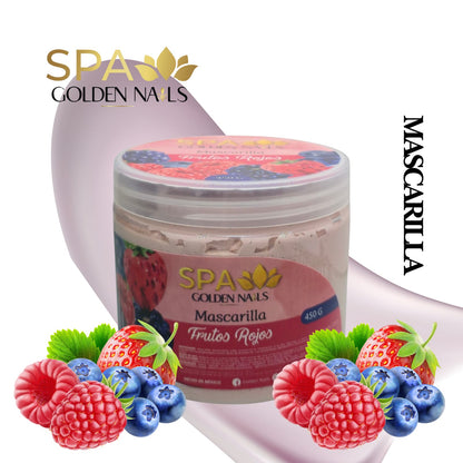 MASCARILLA FRUTOS ROJOS PARA MANOS Y PIES DE 450GR