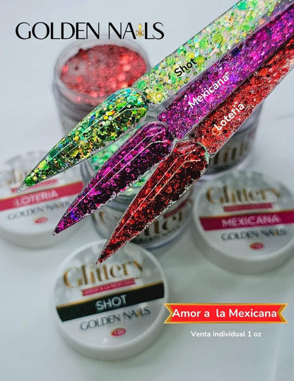 GLITTERY AMOR A LA MEXICANA 1OZ