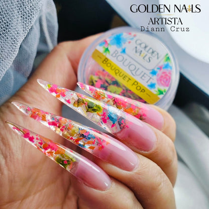 BOUQUET GOLDEN NAILS (NATURALEZA)