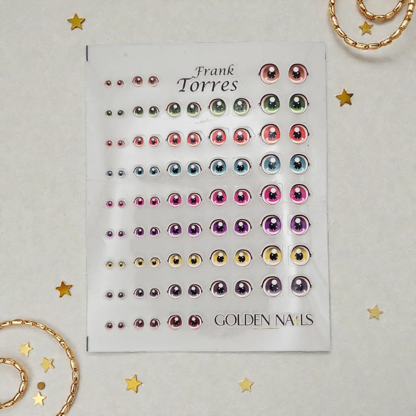 OJITOS PARA DECORAR 3D COLABORACION FRANK TORRES