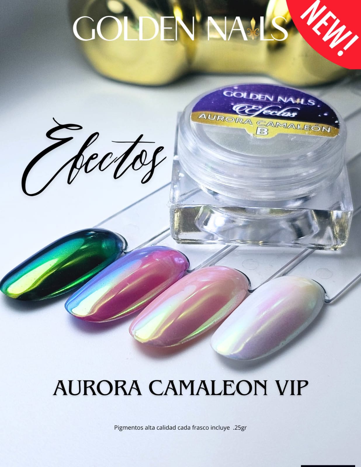 EFECTOS GOLDEN NAILS