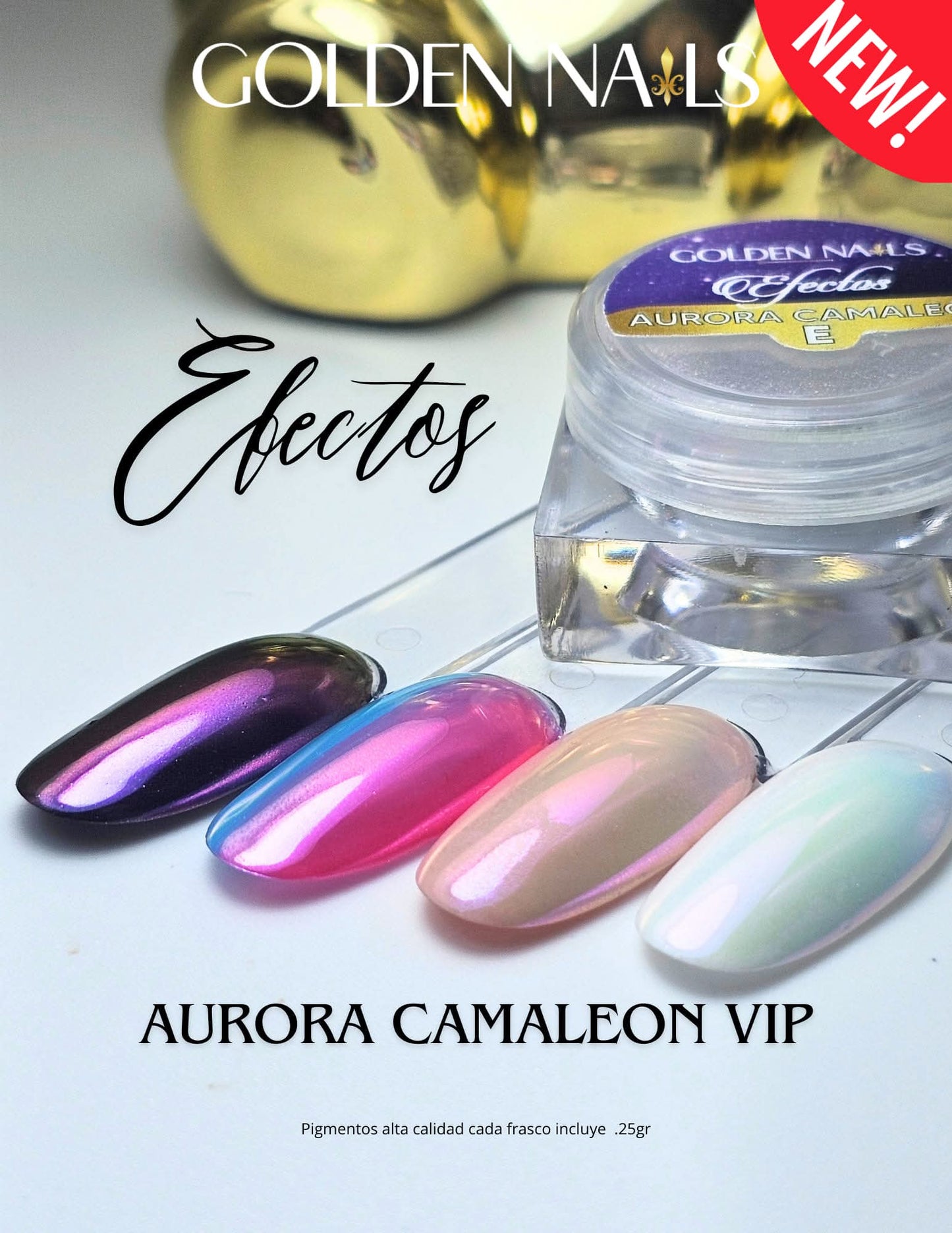 EFECTOS GOLDEN NAILS