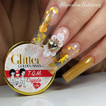 GLITTERY CUPIDOS 10Z
