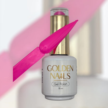GEL SEMIPERMANENTE DE 3 PASOS, 15ml  VARIOS TONOS PRESENTACION GOLD