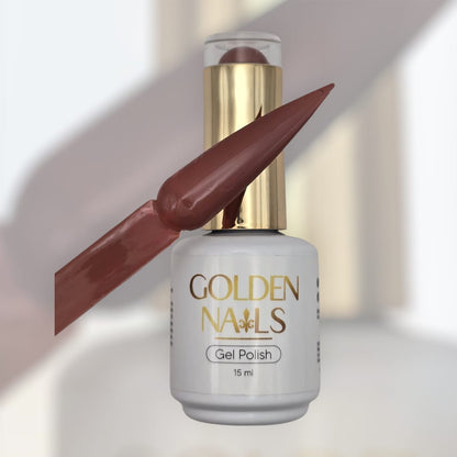 GEL SEMIPERMANENTE DE 3 PASOS, 15ml  VARIOS TONOS PRESENTACION GOLD