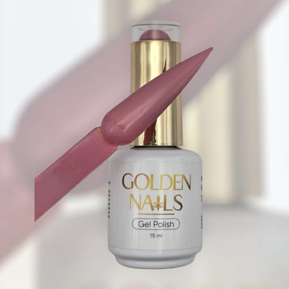 GEL SEMIPERMANENTE DE 3 PASOS, 15ml  VARIOS TONOS PRESENTACION GOLD