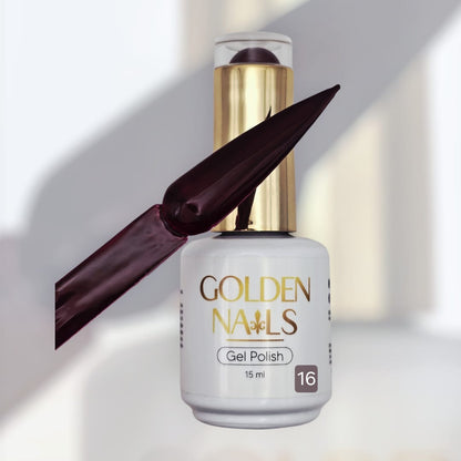 GEL SEMIPERMANENTE DE 3 PASOS, 15ml  VARIOS TONOS PRESENTACION GOLD