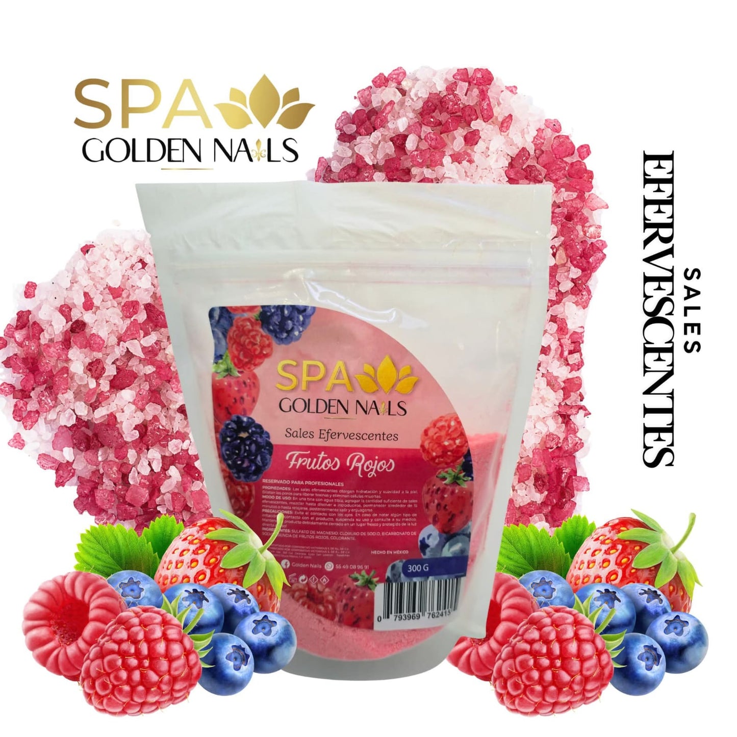 LINEA SPA GOLDEN NAILS (BOLSAS)