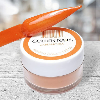 GOLDEN COLORS 1/2 OZ COLORES NARANJA