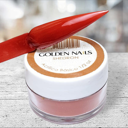 GOLDEN COLORS 1/2OZ COLORES ROJOS