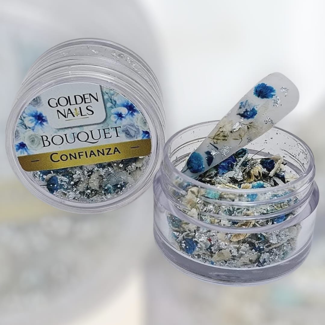 BOUQUET GOLDEN NAILS (NATURALEZA)
