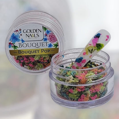 BOUQUET GOLDEN NAILS (NATURALEZA)