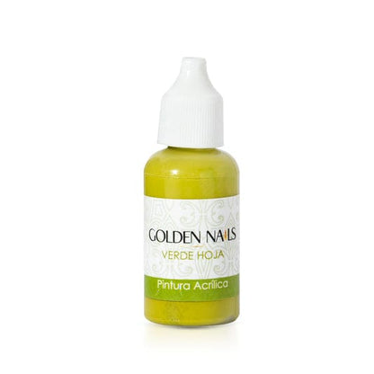PINTURAS  DE 8ML PARA DISEÑO DE UÑAS  GOLDEN NAILS