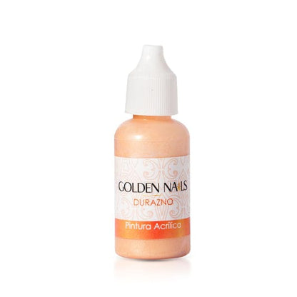 PINTURAS  DE 8ML PARA DISEÑO DE UÑAS  GOLDEN NAILS