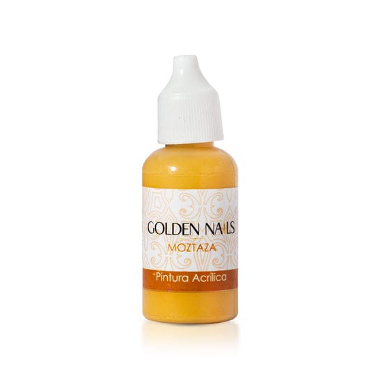 PINTURAS  DE 8ML PARA DISEÑO DE UÑAS  GOLDEN NAILS