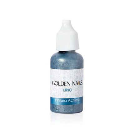 PINTURAS  DE 8ML PARA DISEÑO DE UÑAS  GOLDEN NAILS