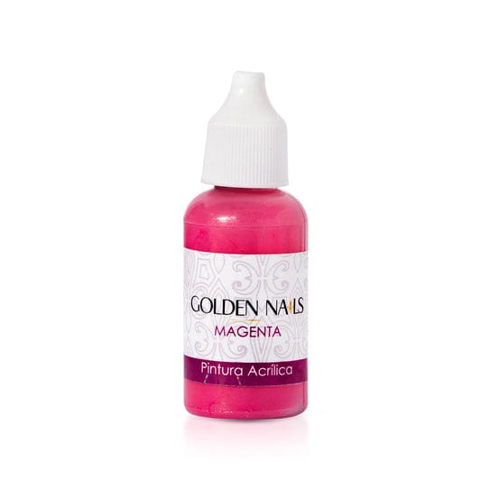 PINTURAS  DE 8ML PARA DISEÑO DE UÑAS  GOLDEN NAILS
