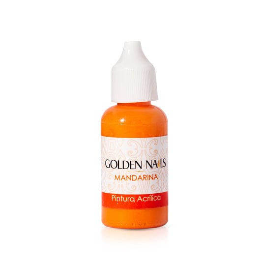 PINTURAS  DE 8ML PARA DISEÑO DE UÑAS  GOLDEN NAILS