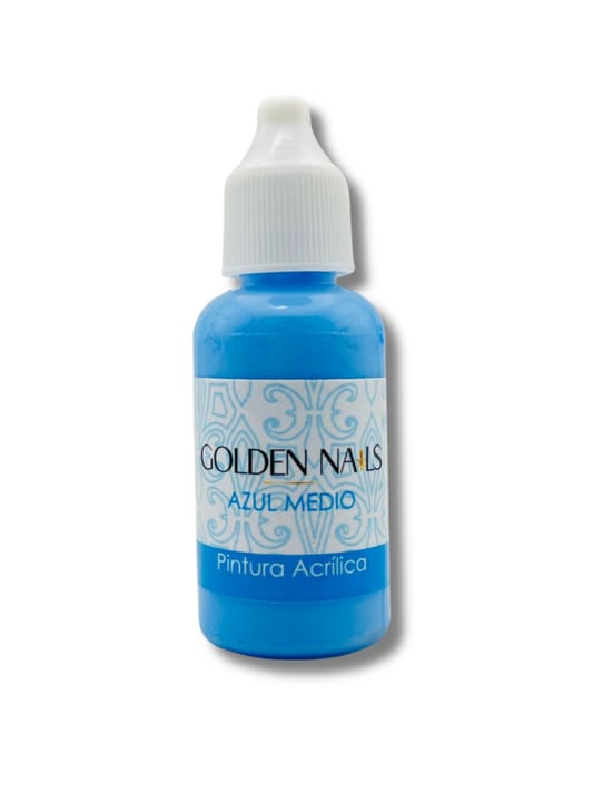 PINTURAS  DE 8ML PARA DISEÑO DE UÑAS  GOLDEN NAILS