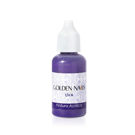 PINTURAS  DE 8ML PARA DISEÑO DE UÑAS  GOLDEN NAILS