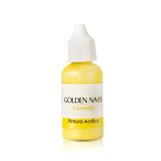 PINTURAS  DE 8ML PARA DISEÑO DE UÑAS  GOLDEN NAILS
