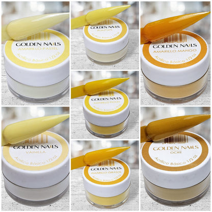 GOLDEN COLORS 1/2OZ TONOS AMARILLOS