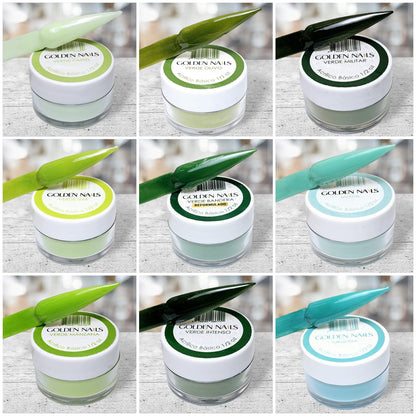 GOLDEN COLORS 1/2 OZ TONOS VERDES