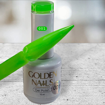 GELES VERDES GOLDEN NAILS