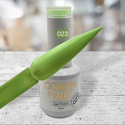 GELES VERDES GOLDEN NAILS