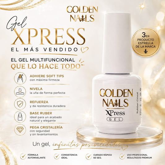 GEL XPRESS PEGAMENTO PARA SOFT GEL CRISTALINO