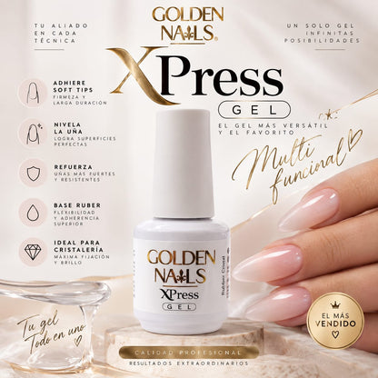 GEL XPRESS PEGAMENTO PARA SOFT GEL CRISTALINO