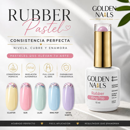RUBBER GEL PARA NIVELAR GOLDEN 15ML