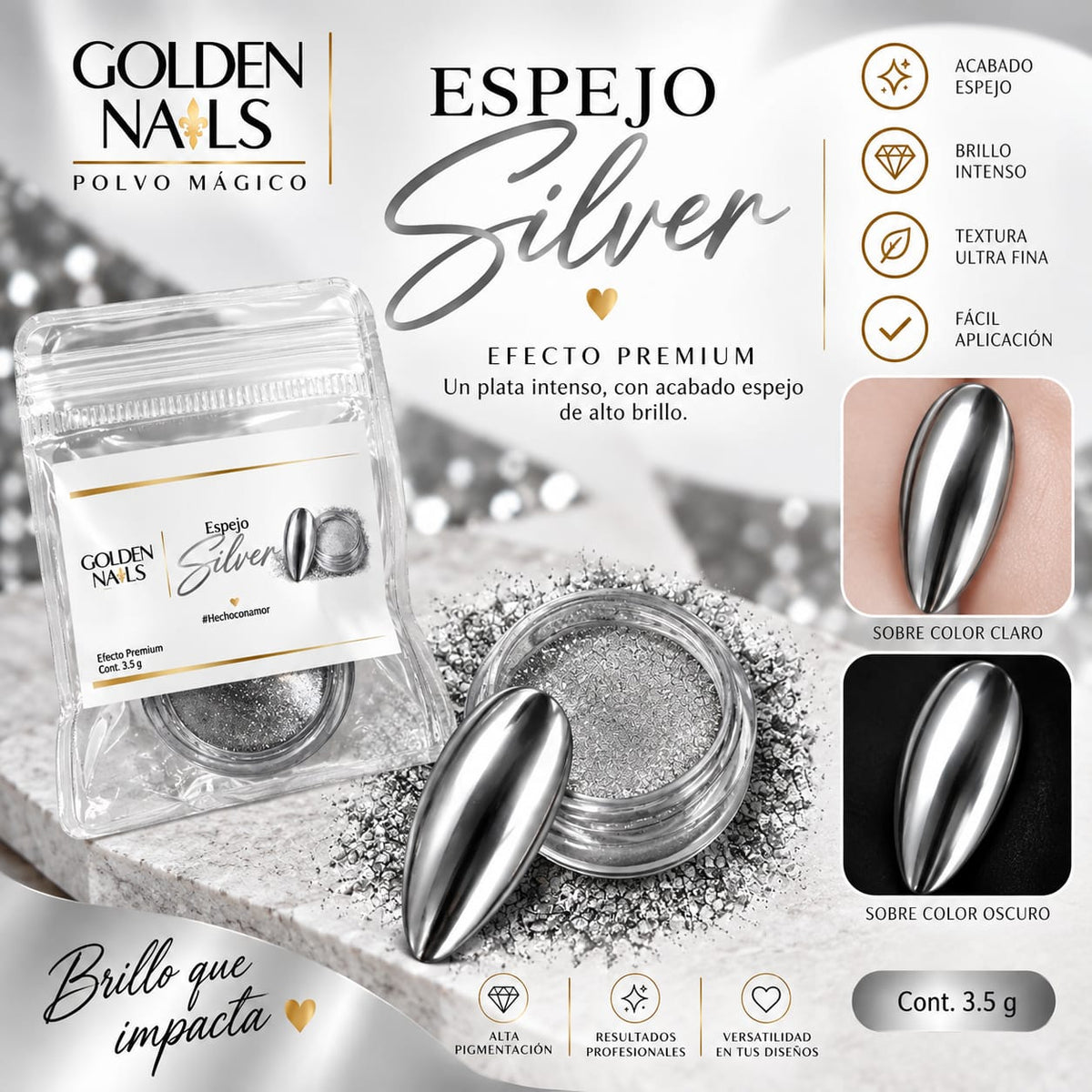 EFECTOS GOLDEN NAILS