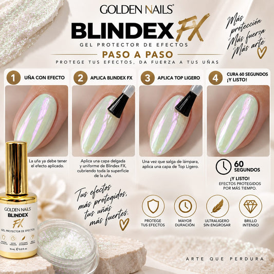 BLINDEX FX (GEL PROTECTOR DE EFECTOS PARA UÑAS) 15ML