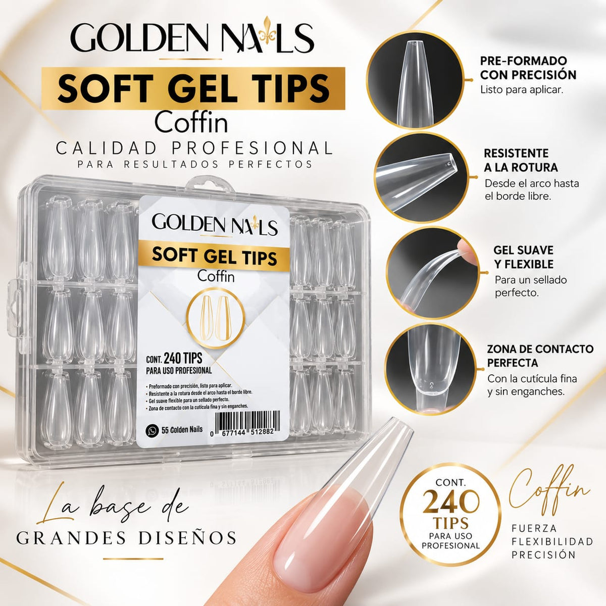 TIPS PROFESIONALES GOLDEN NAILS