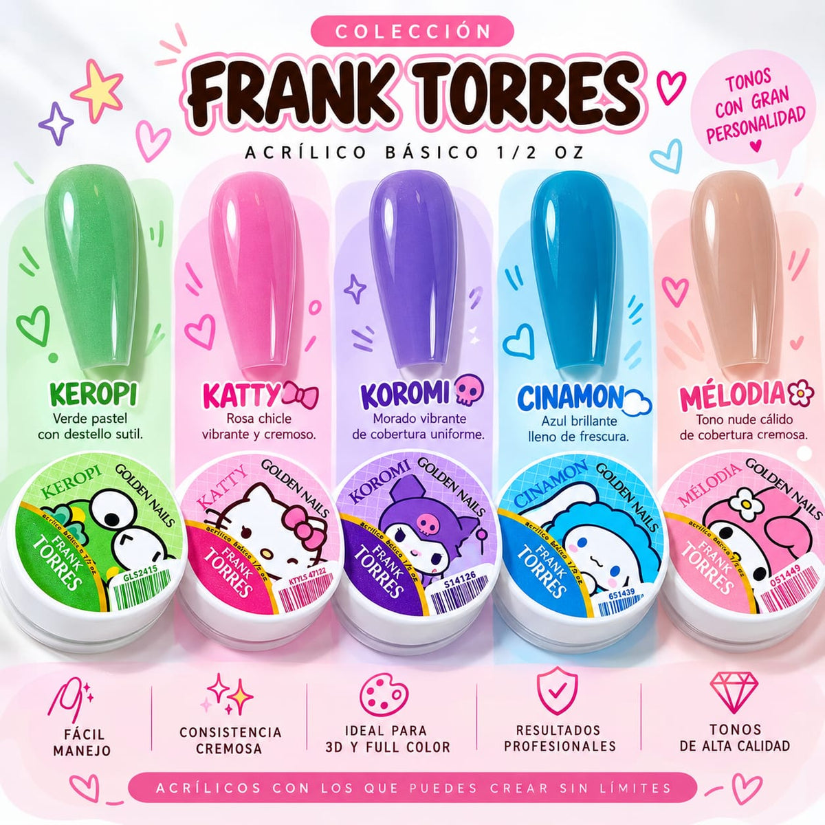 COLABORACION FRANK TORRES ACRILICOS 3D